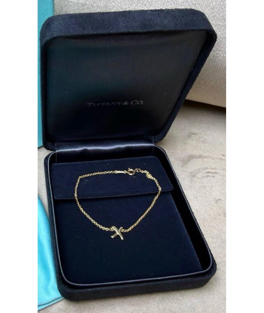 TIFFANY&CO Желтый браслет из желтого золота, фото 4