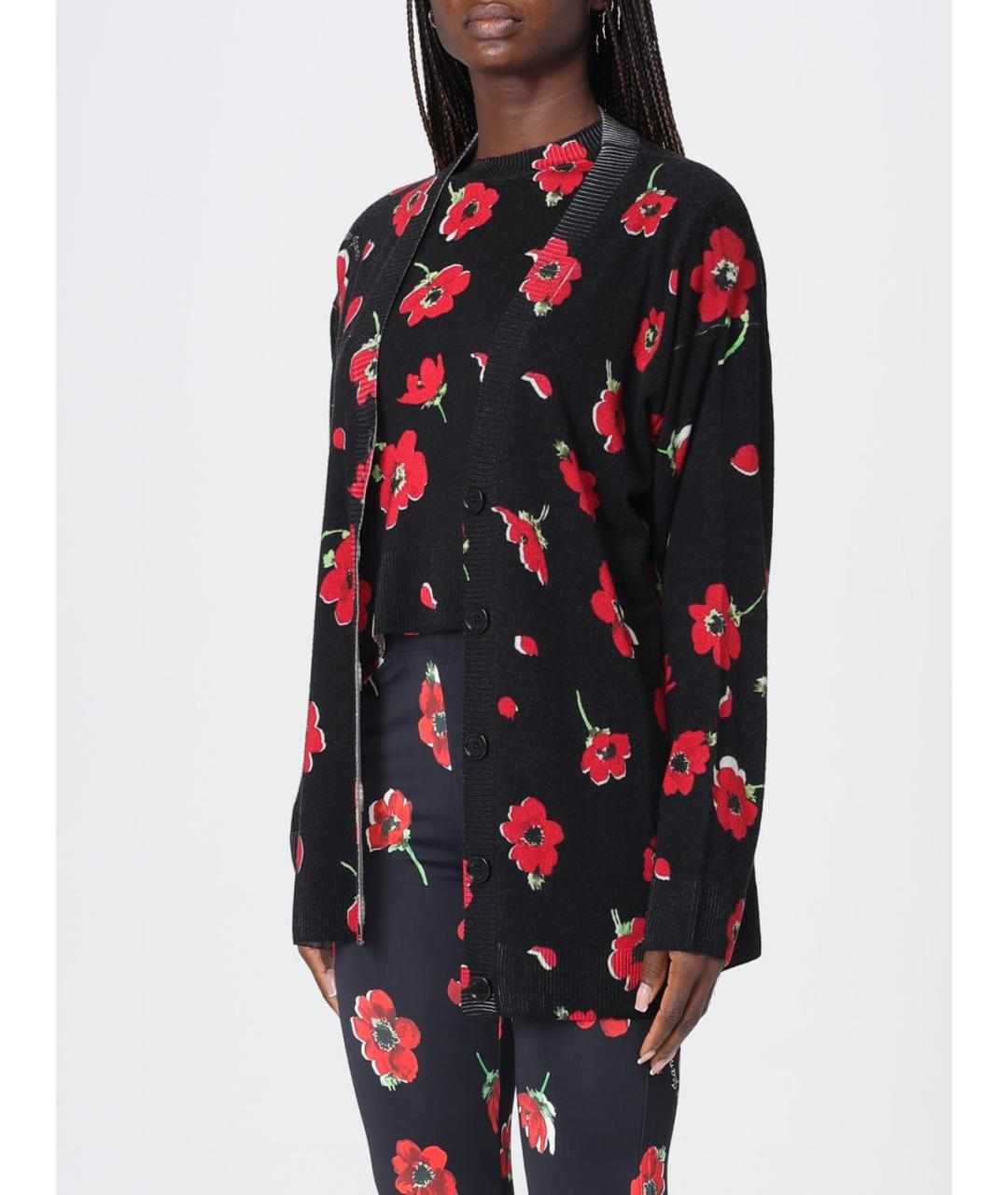 MOSCHINO JEANS Мульти шерстяной кардиган, фото 3