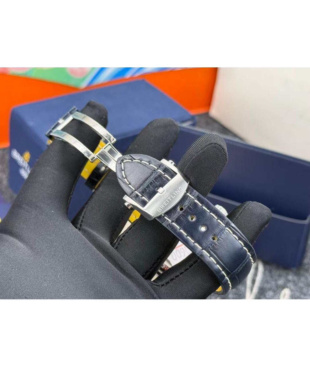 BREITLING Серебряные часы, фото 4