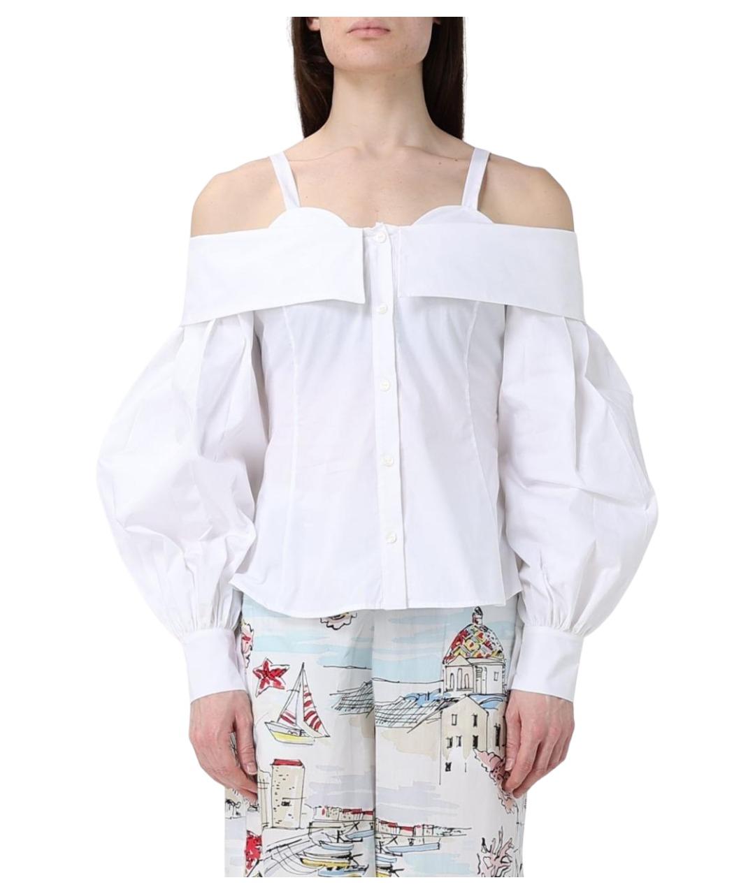 ANTONIO MARRAS Белая хлопковая рубашка, фото 1