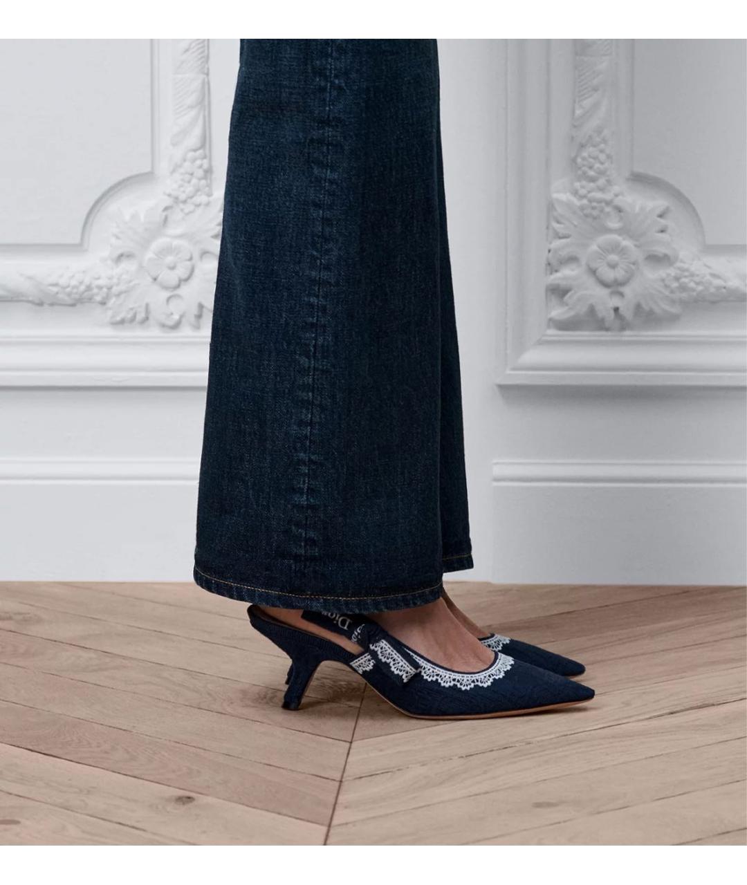 CHRISTIAN DIOR Синие туфли, фото 2