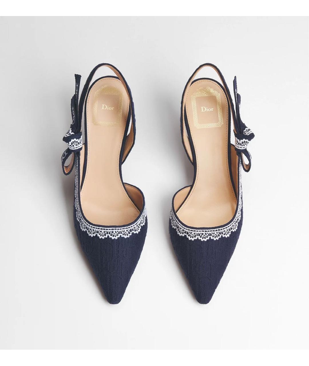 CHRISTIAN DIOR Синие туфли, фото 3