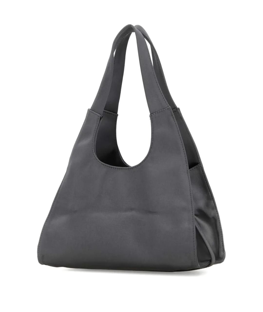 GIMAGUAS Серебряная хлопковая сумка тоут, фото 3