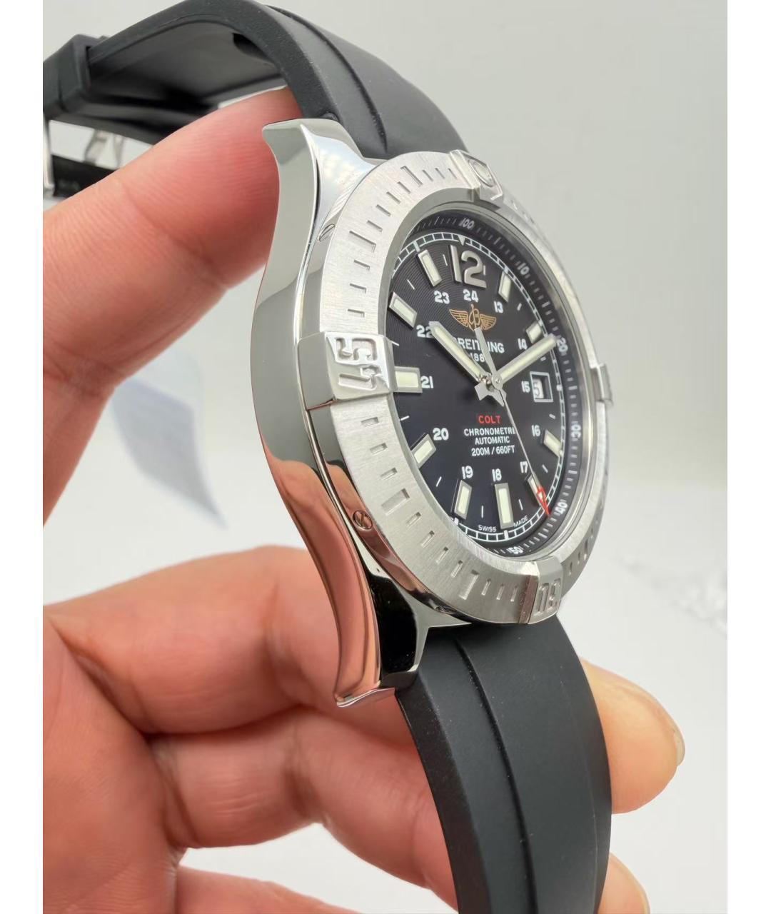 BREITLING Серебряные часы, фото 4