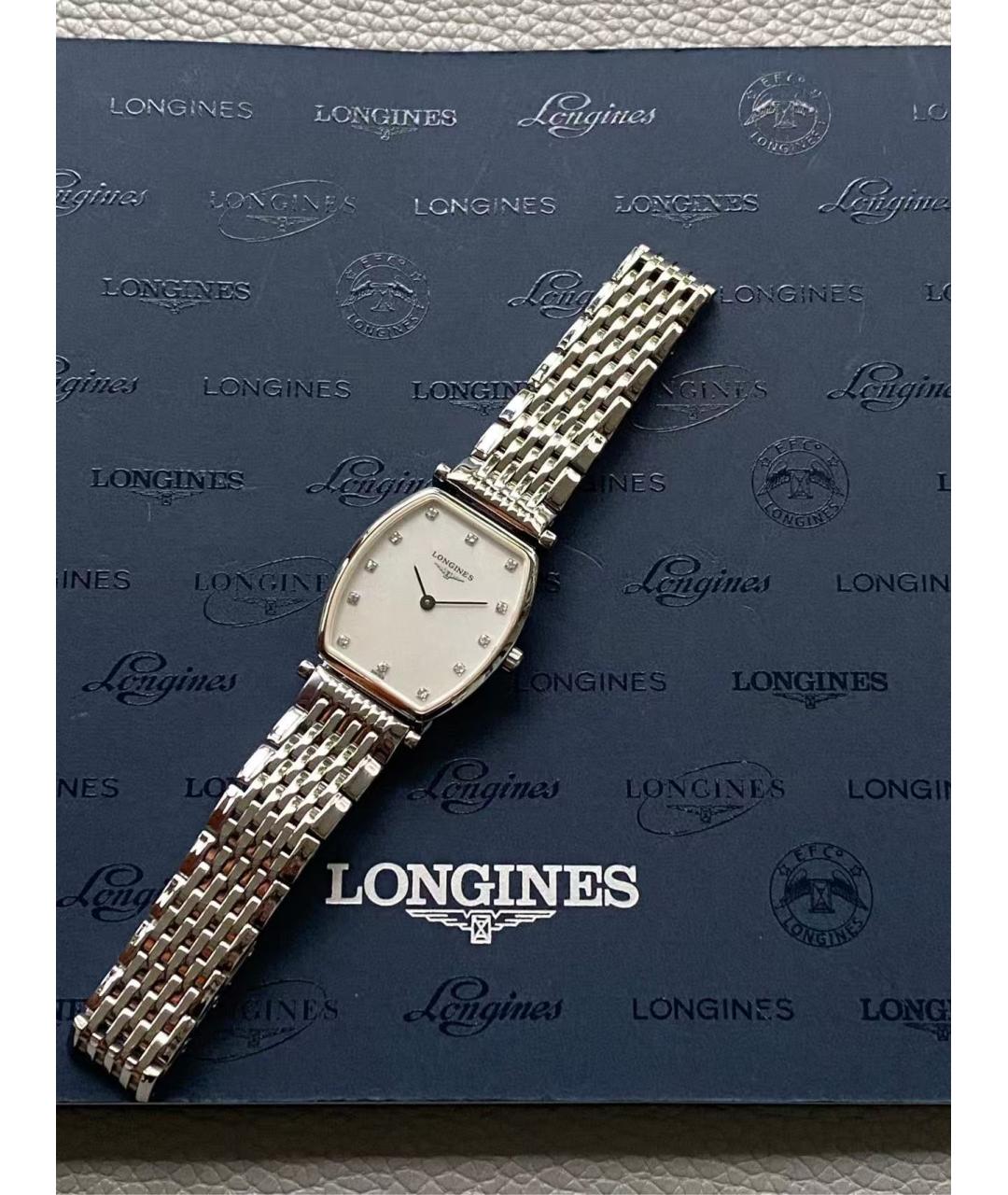 LONGINES Серебряные часы, фото 5