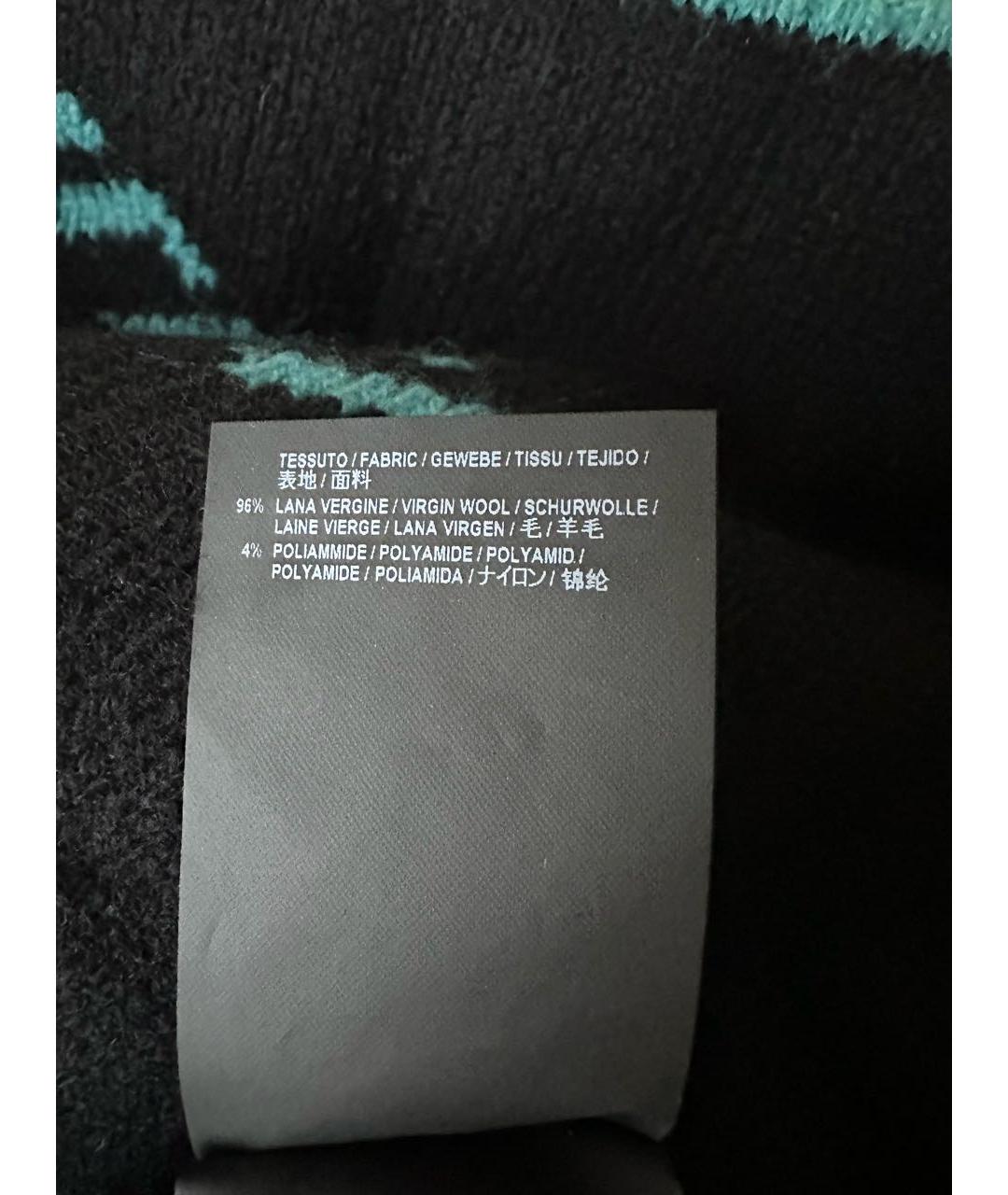 BALENCIAGA Зеленый шерстяной джемпер / свитер, фото 7