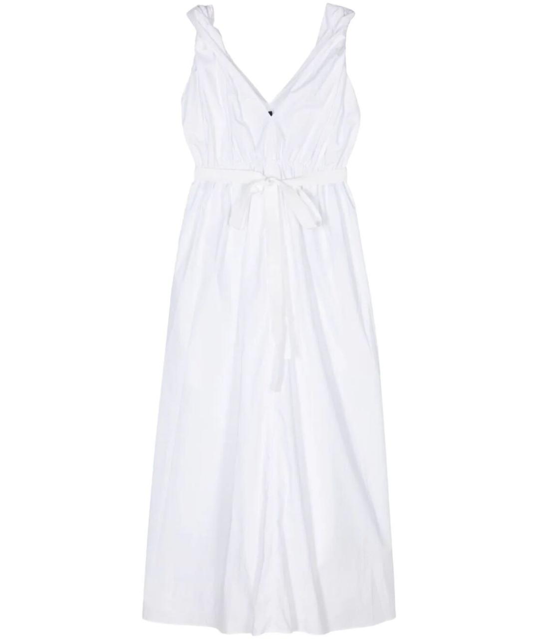 SOFIE D HOORE Белый хлопковый сарафан, фото 1