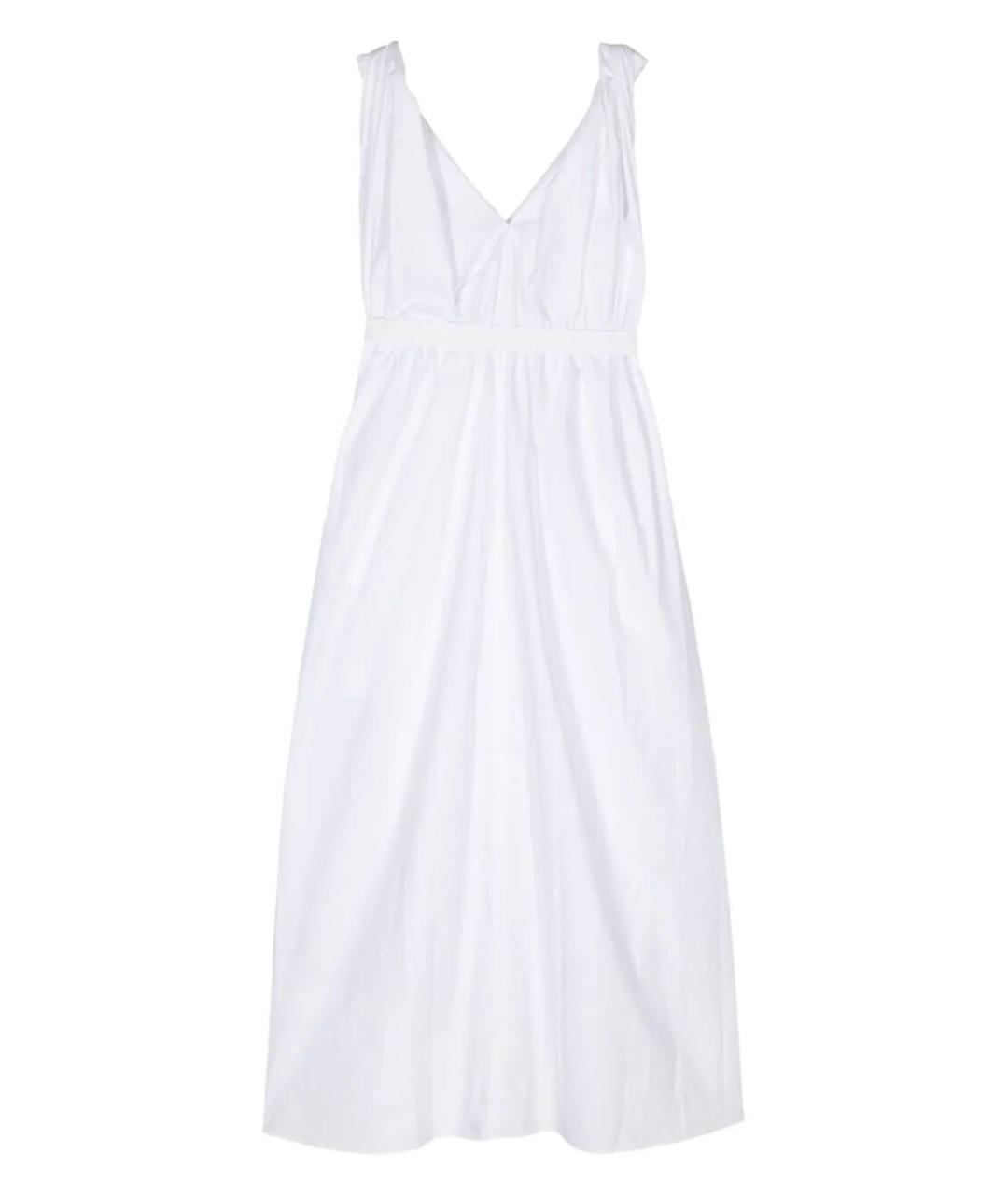 SOFIE D HOORE Белый хлопковый сарафан, фото 2