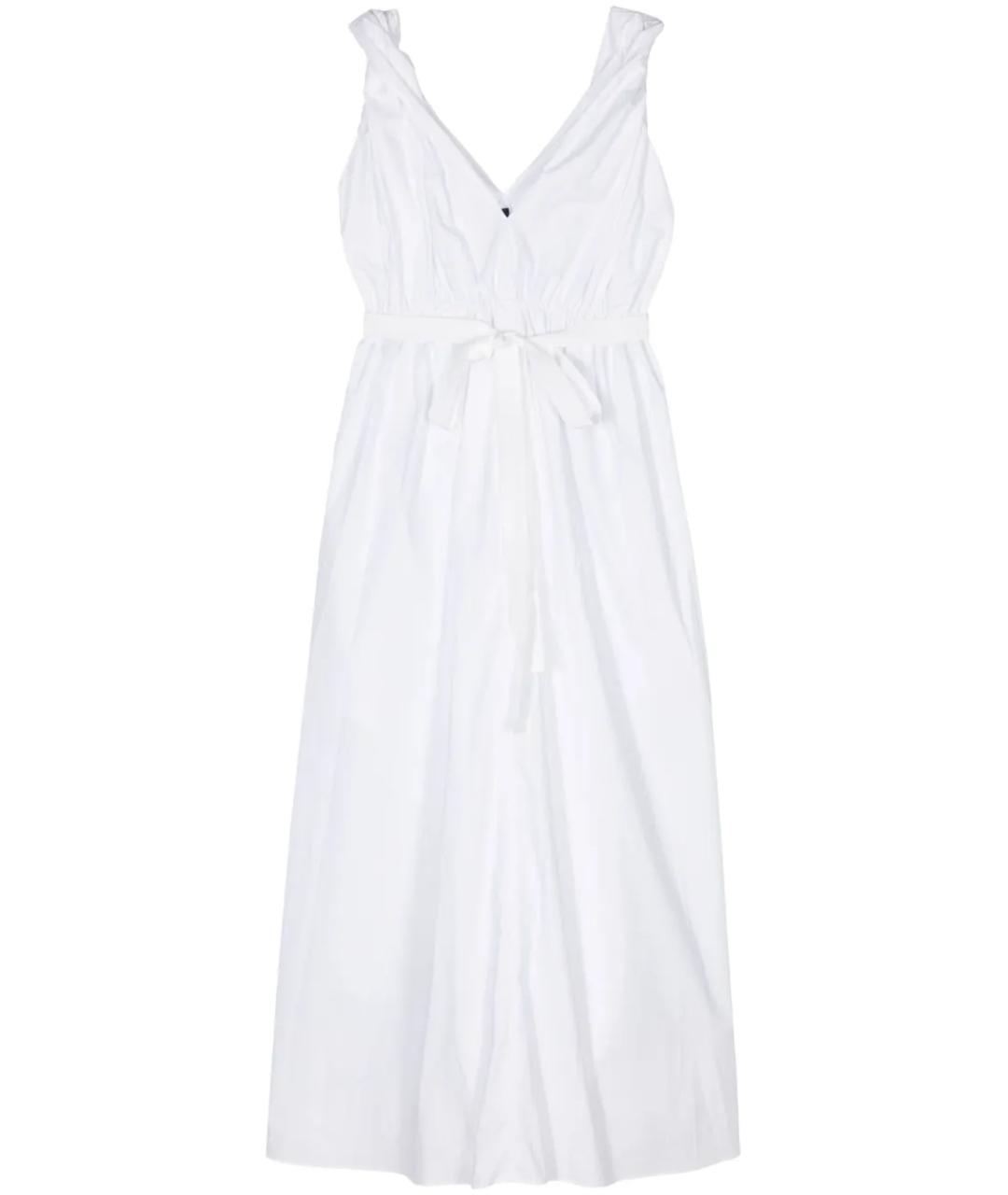 SOFIE D HOORE Белый хлопковый сарафан, фото 3