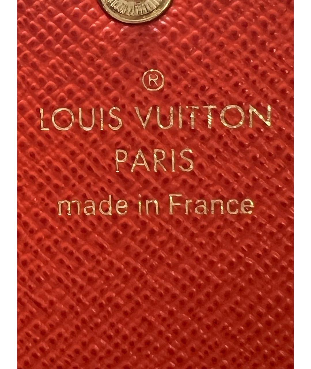 LOUIS VUITTON Коричневый кошелек, фото 7