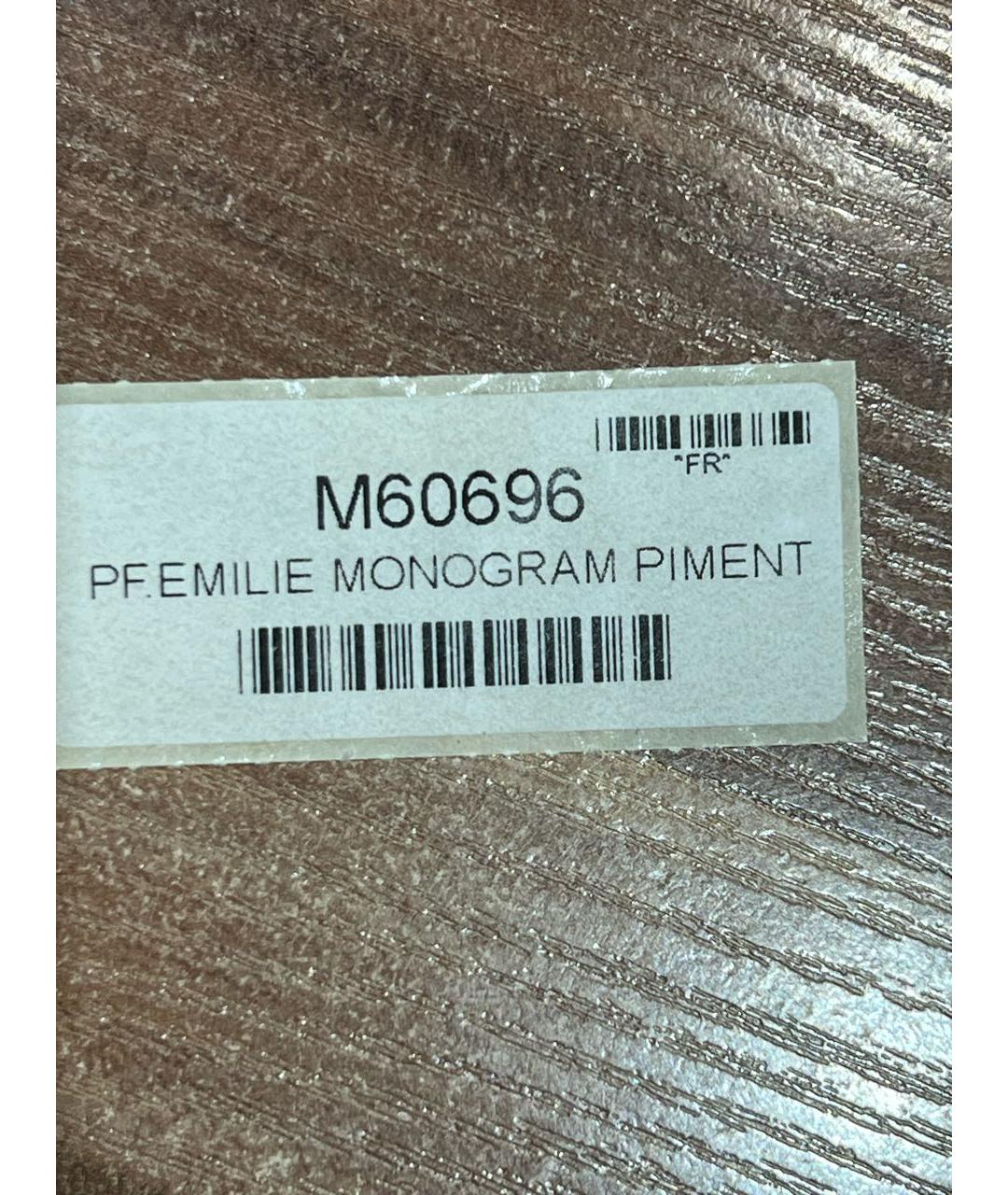 LOUIS VUITTON Коричневый кошелек, фото 6