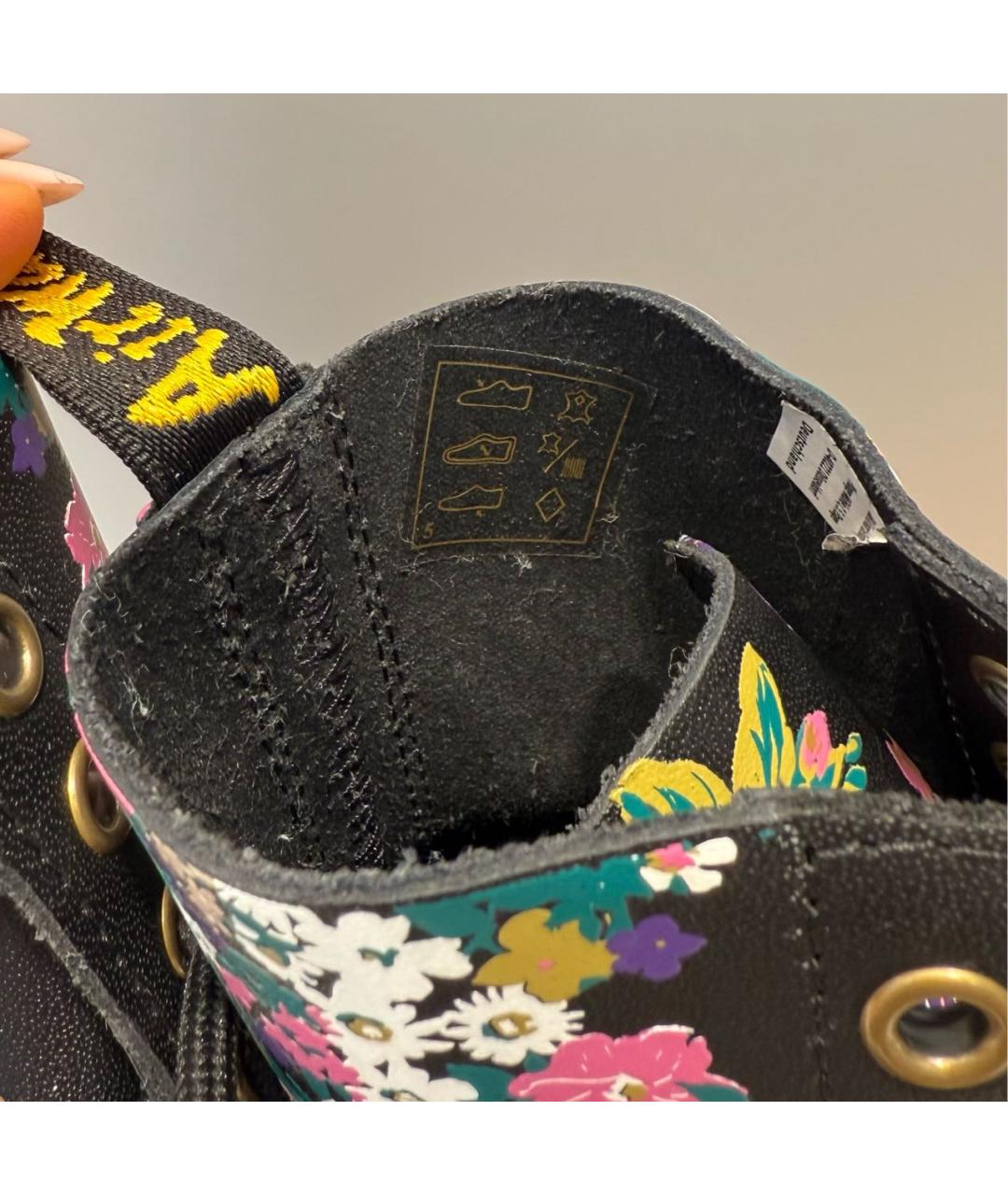 DR. MARTENS Мульти кожаные ботинки, фото 6