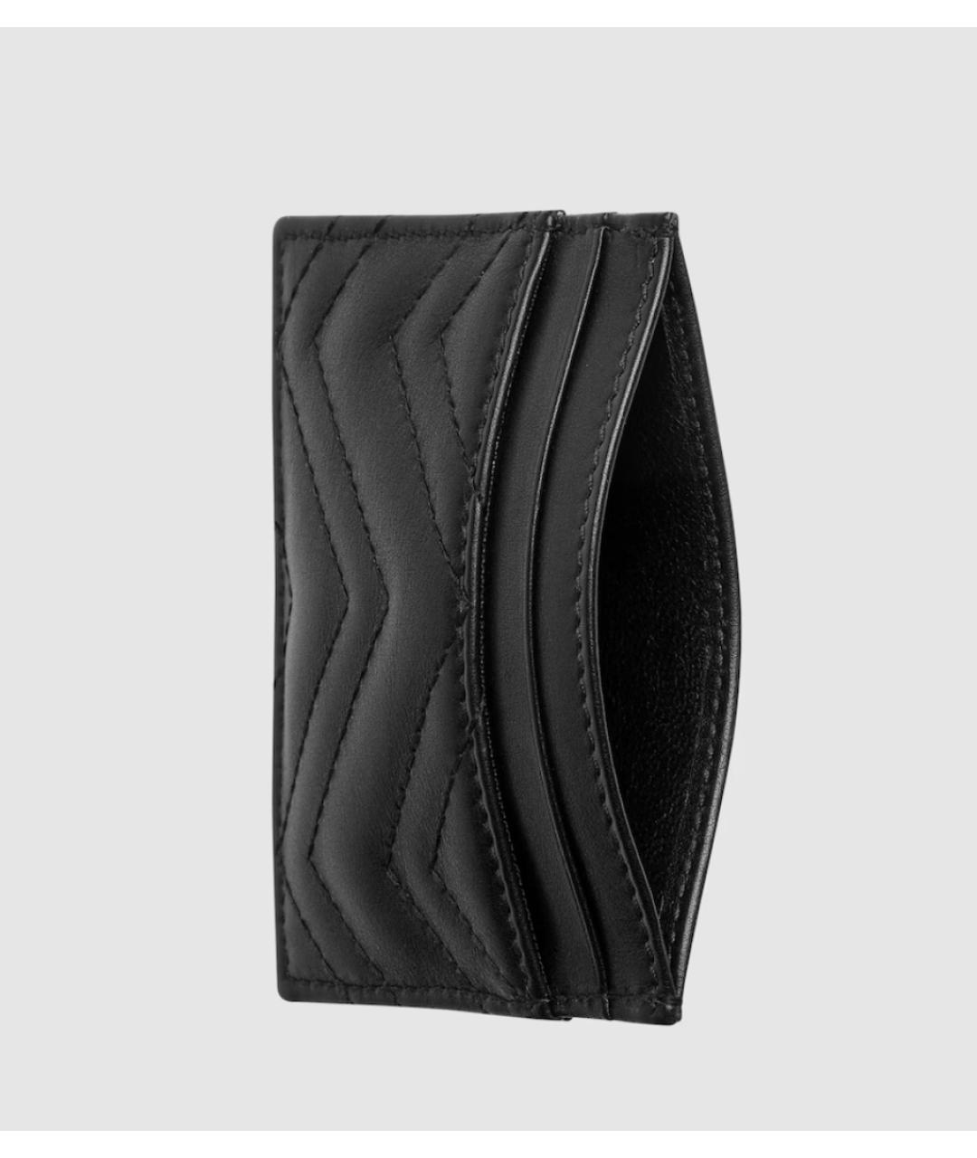 GUCCI Черный кожаный кардхолдер, фото 2