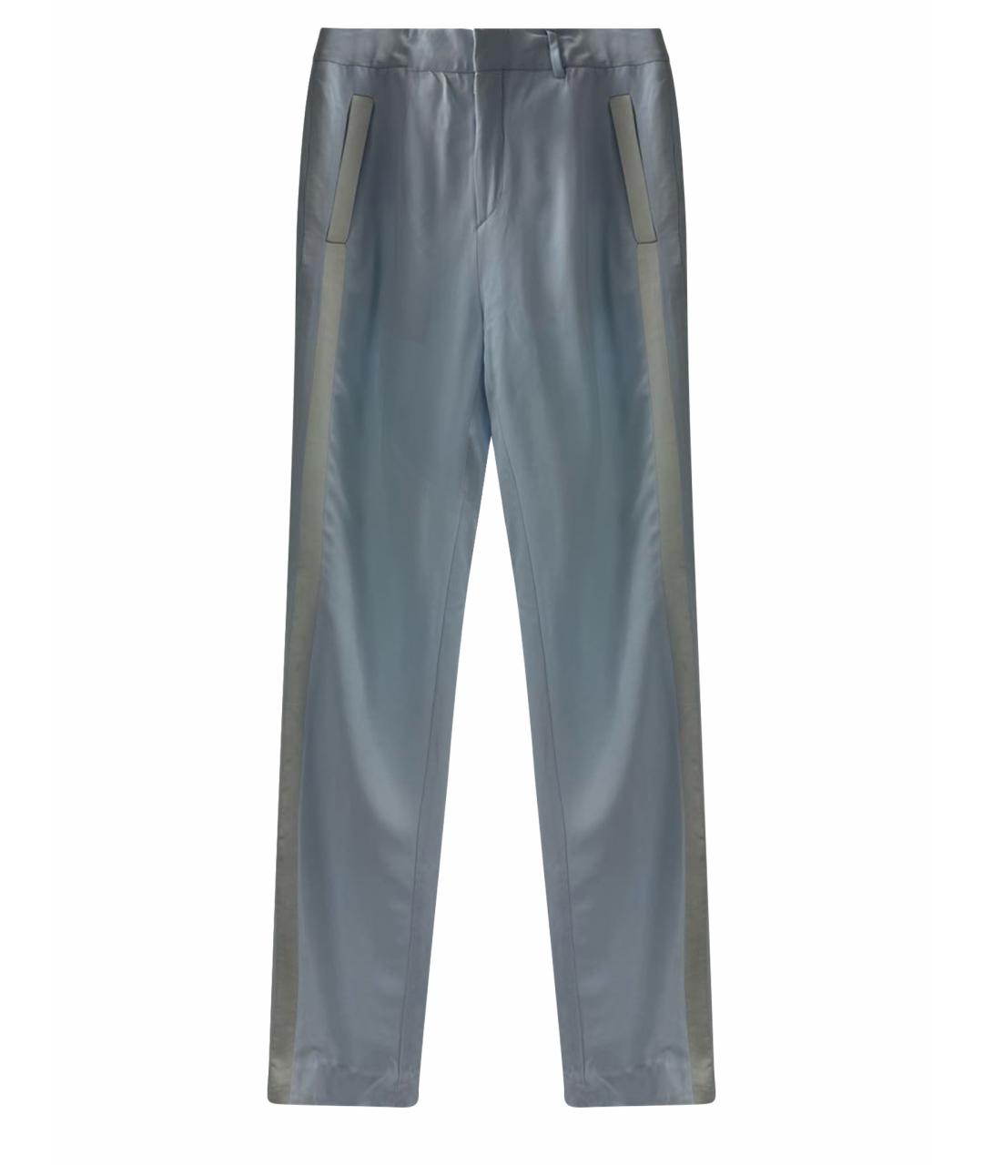 GIVENCHY Голубые прямые брюки, фото 1