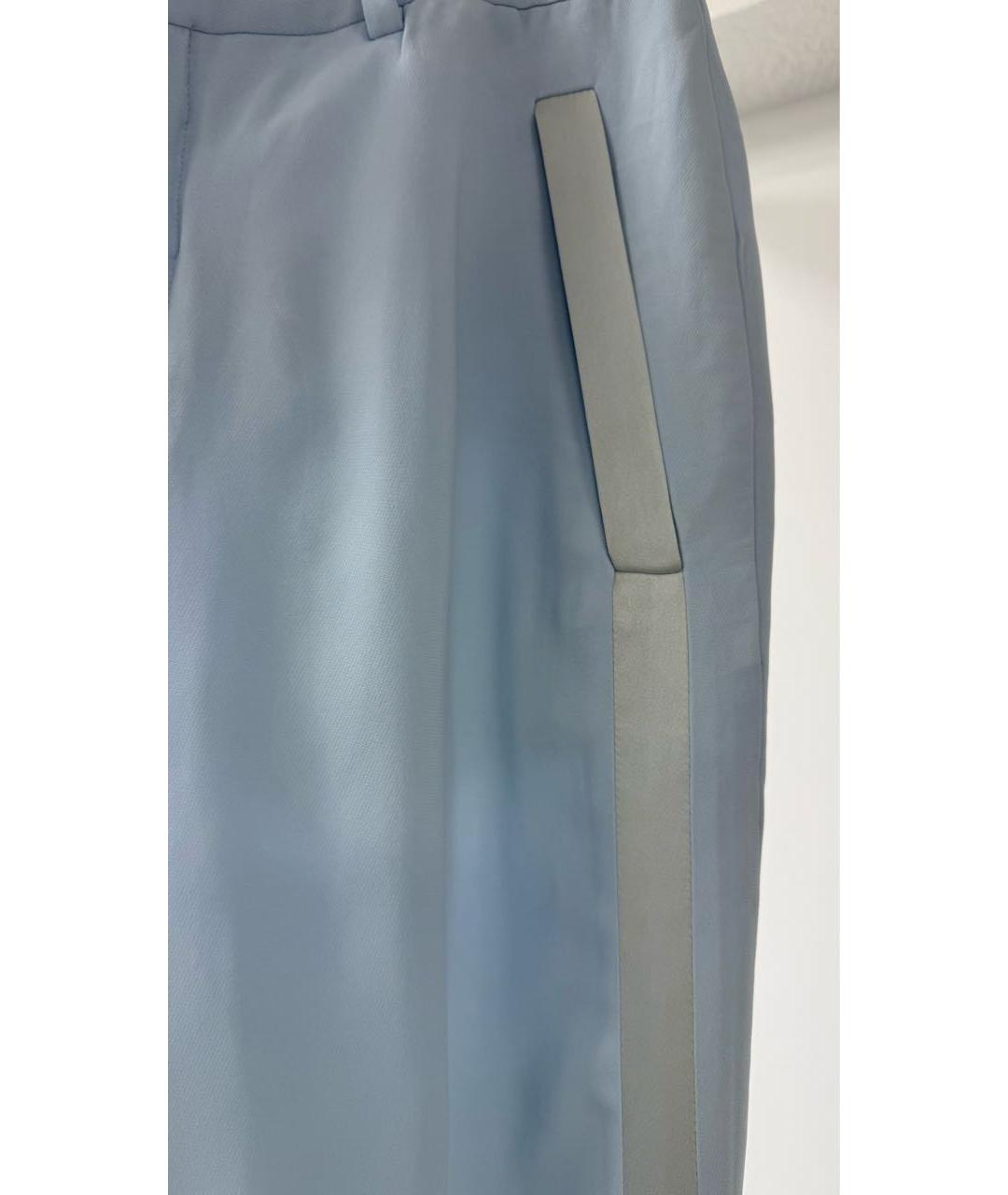 GIVENCHY Голубые прямые брюки, фото 5