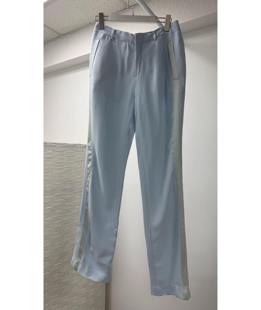 GIVENCHY Голубые прямые брюки, фото 6