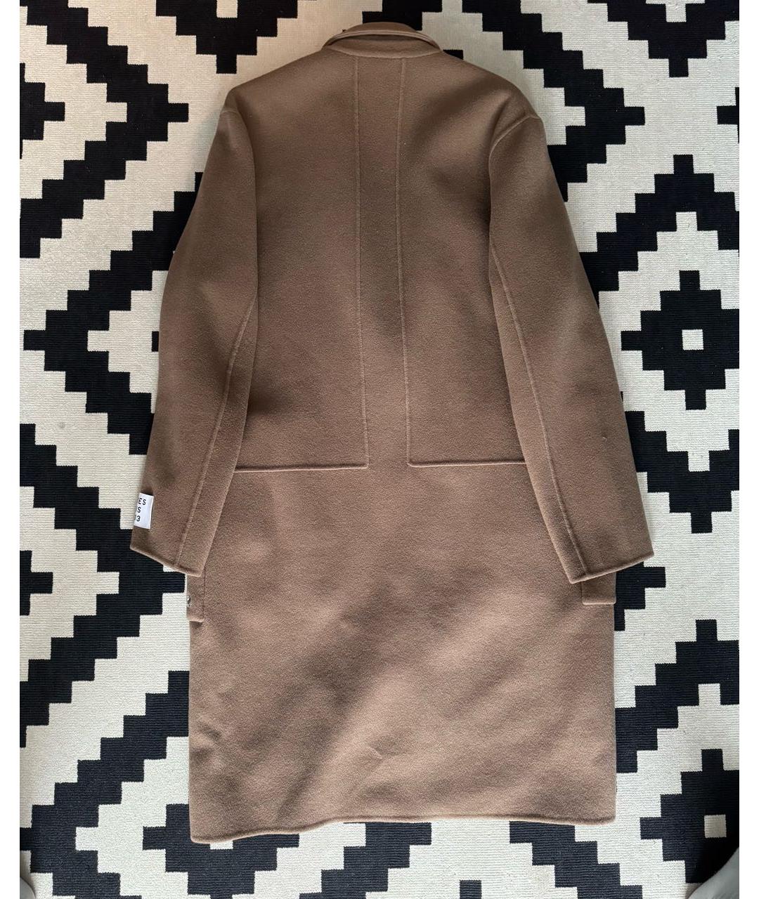 ETUDES Бежевое шерстяное пальто, фото 5