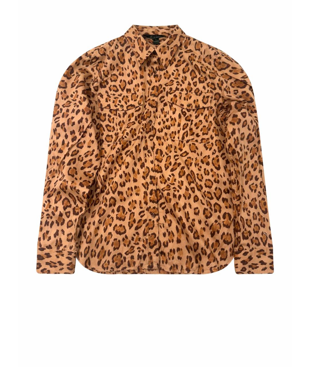 RALPH LAUREN Мульти хлопковая рубашка, фото 1