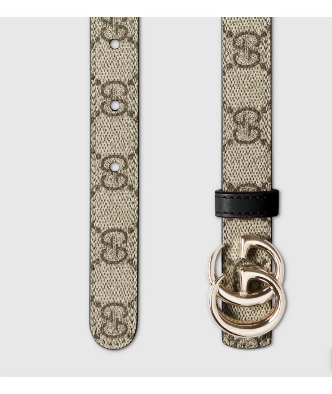 GUCCI Бежевый ремень, фото 2