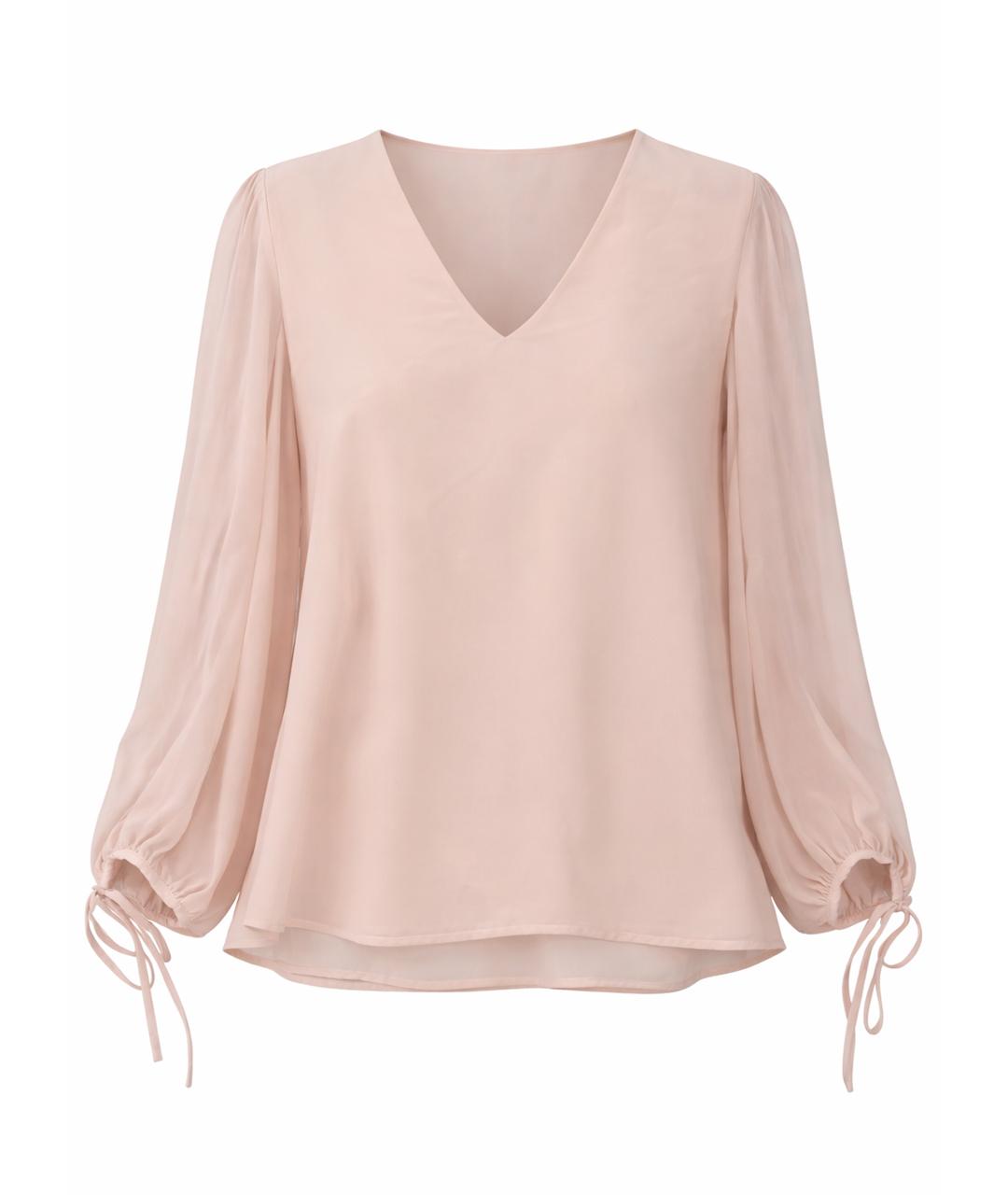 LIU JO Бежевая полиэстеровая блузы, фото 1