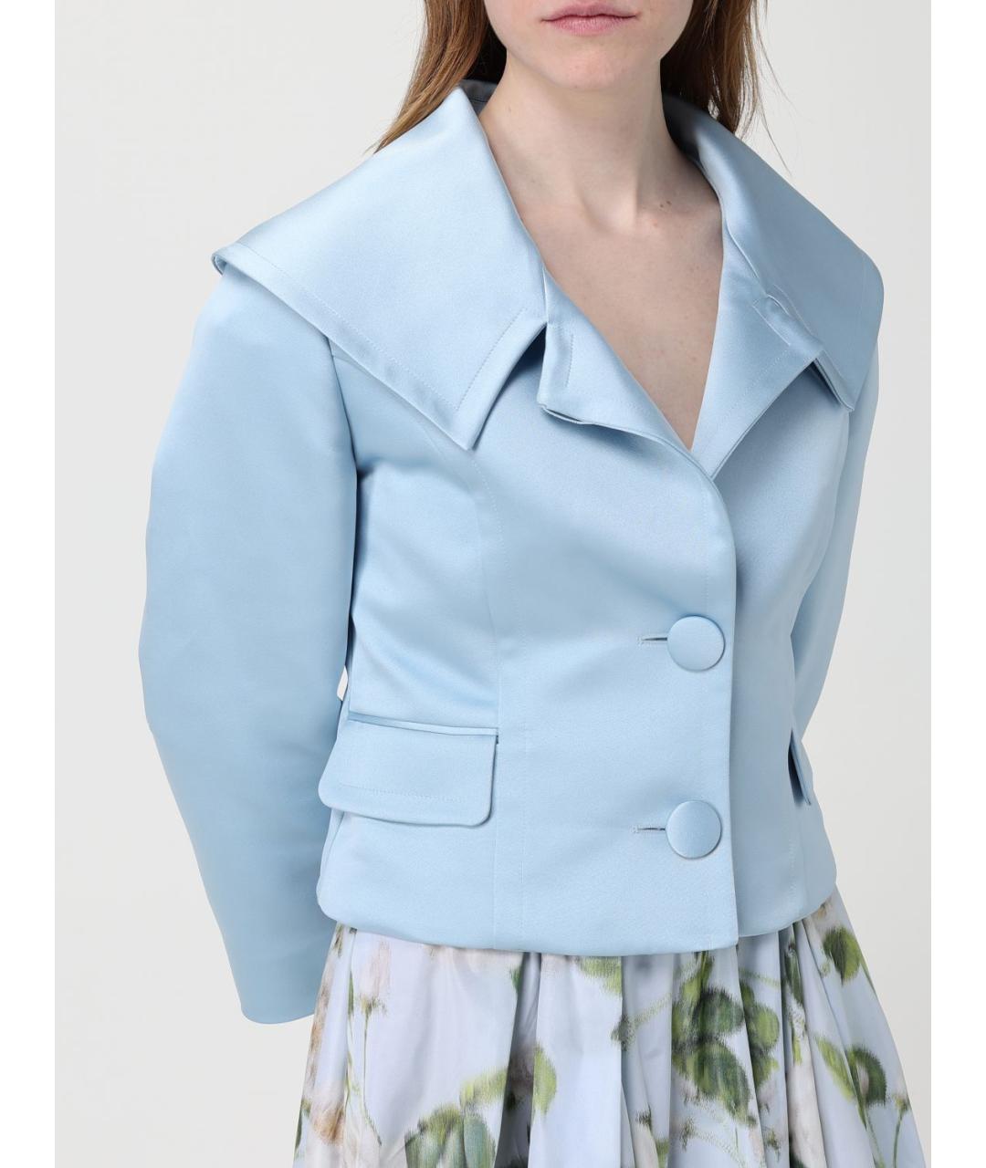 ANTONIO MARRAS Голубой жакет/пиджак, фото 4