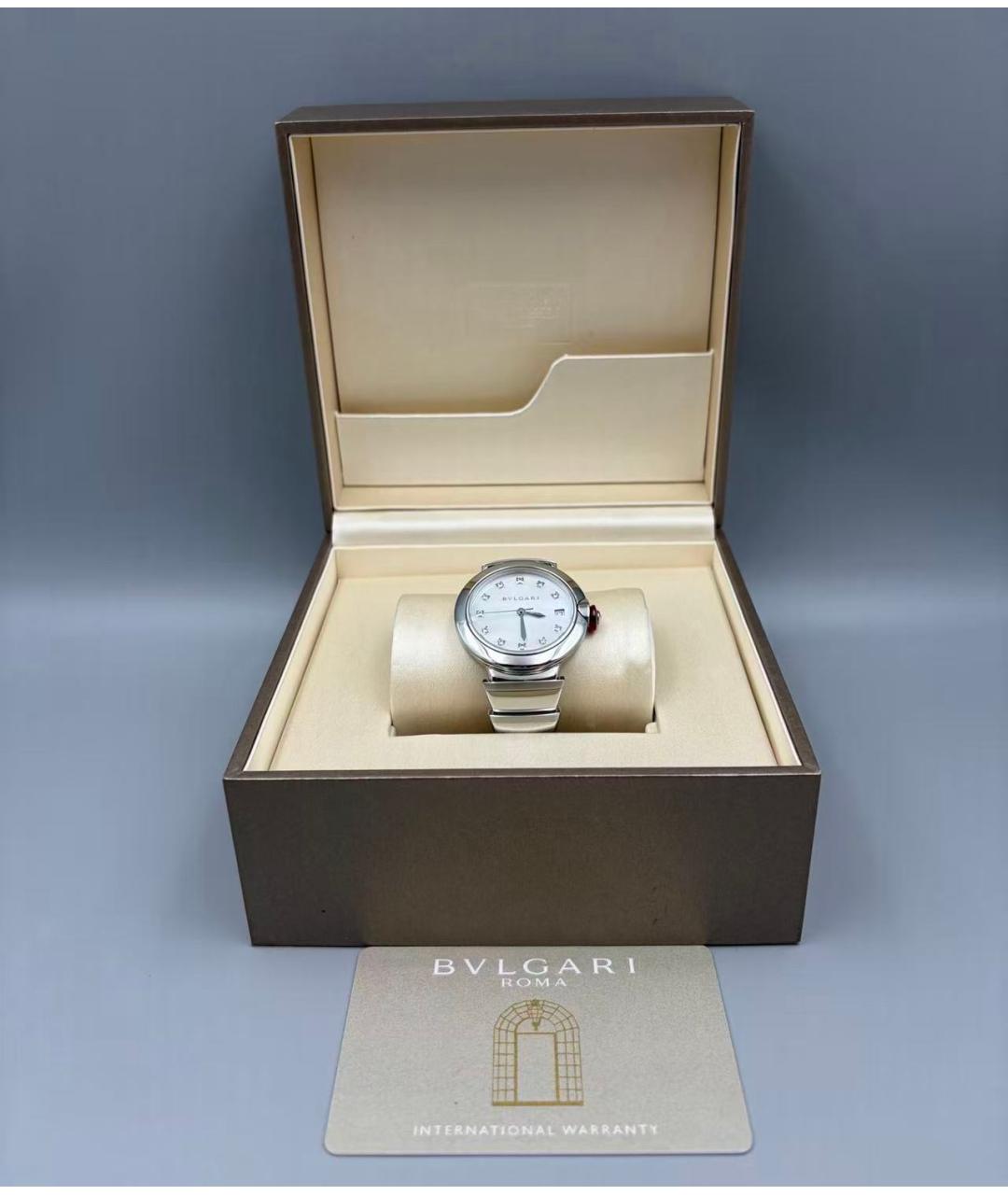 BVLGARI Серебряные часы, фото 2