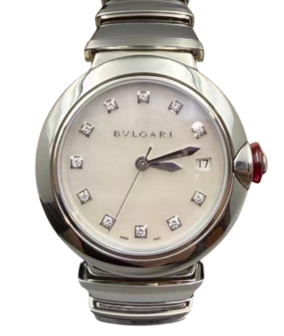 BVLGARI Серебряные часы, фото 1