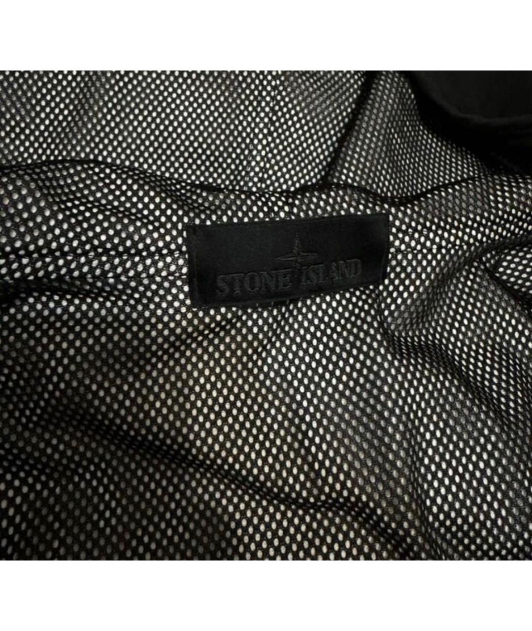 STONE ISLAND Черная шерстяная куртка, фото 4