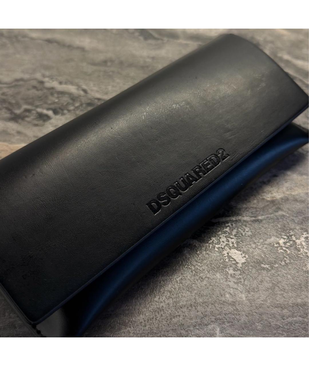 DSQUARED2 Черные пластиковые солнцезащитные очки, фото 4