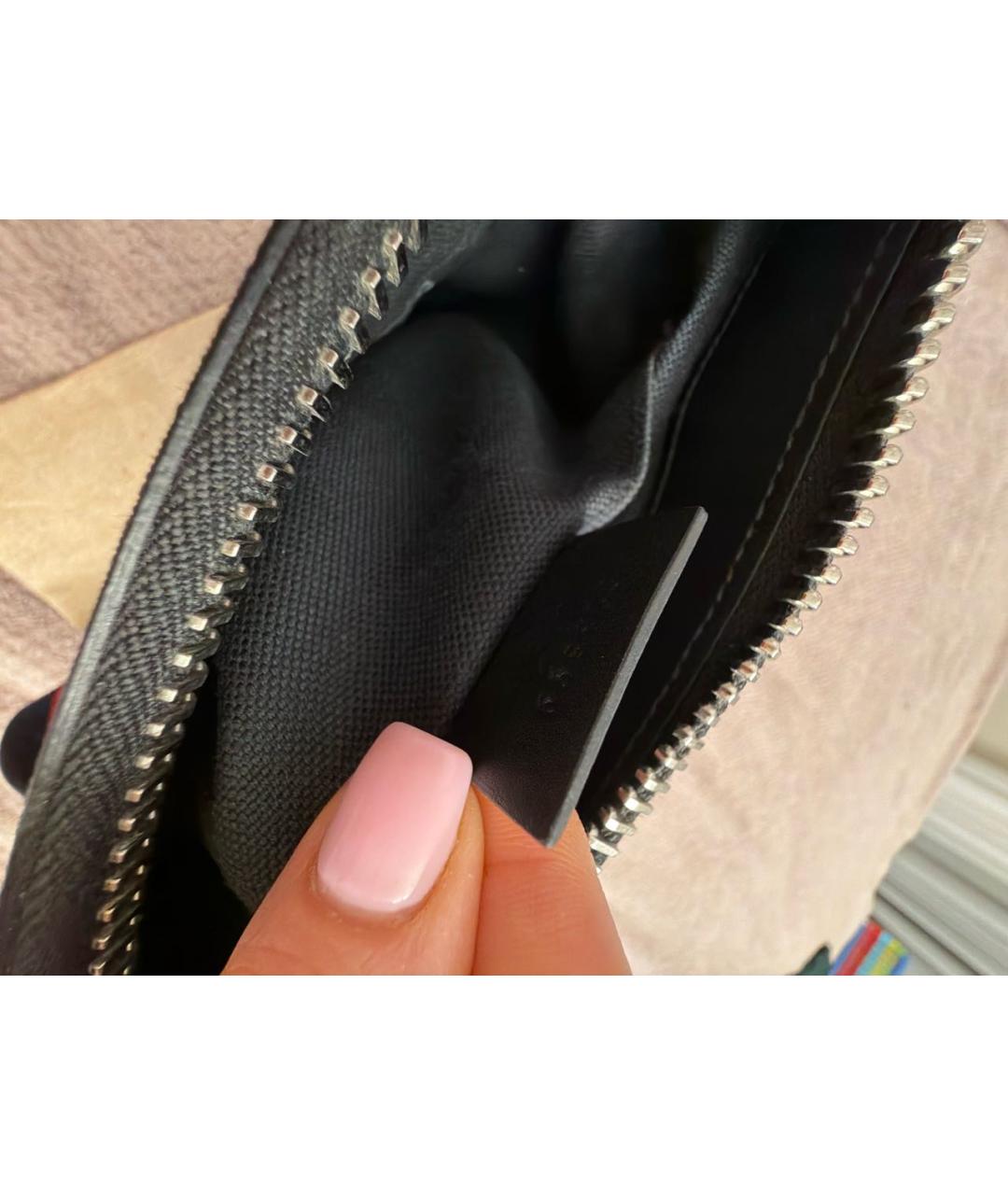 GUCCI Черная кожаная сумка на плечо, фото 7