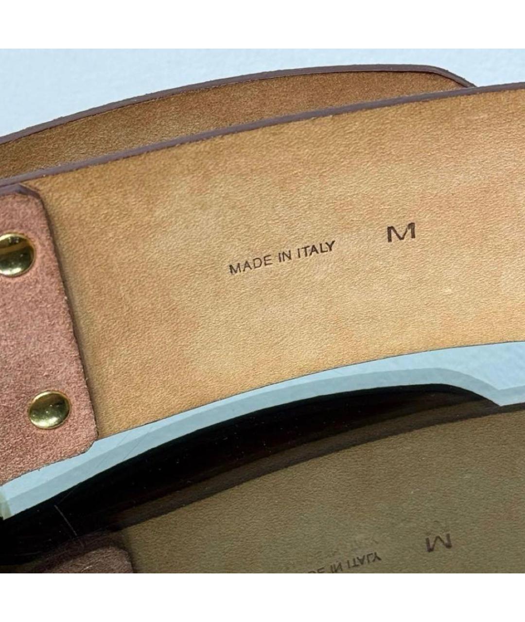 CHLOE Бежевый замшевый ремень, фото 5