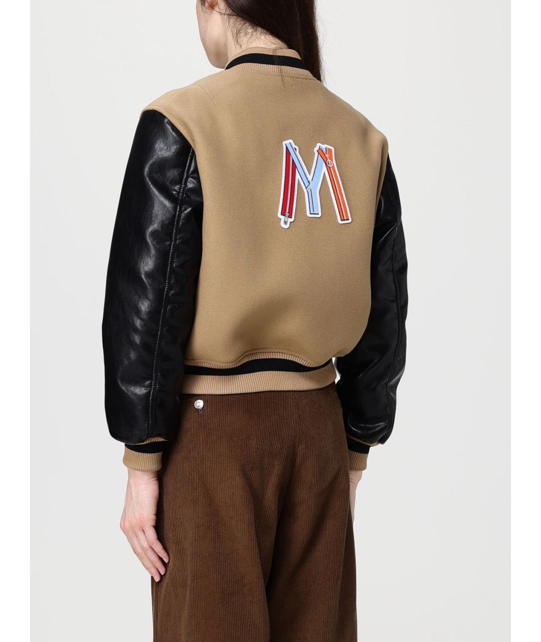 MOSCHINO JEANS Бежевая шерстяная куртка, фото 2