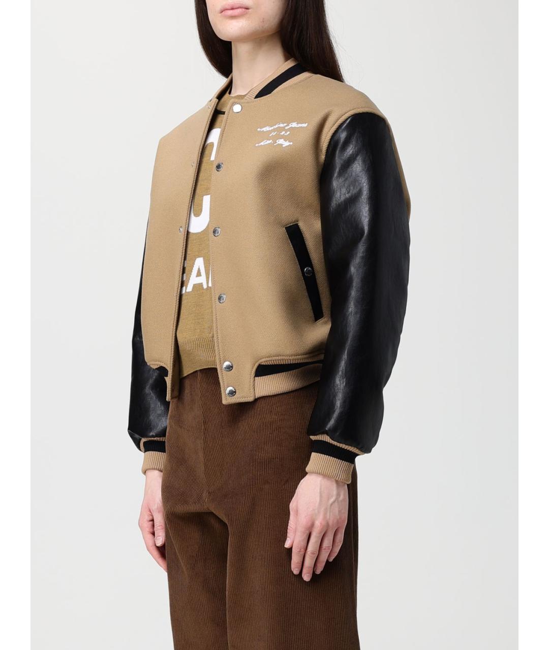 MOSCHINO JEANS Бежевая шерстяная куртка, фото 3
