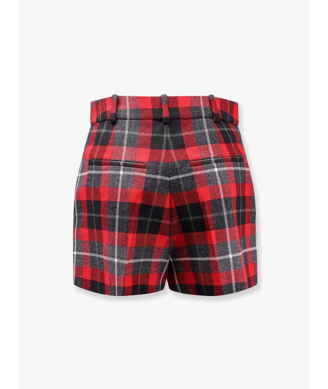 CHRISTIAN DIOR Красный шерстяной костюм с брюками, фото 5