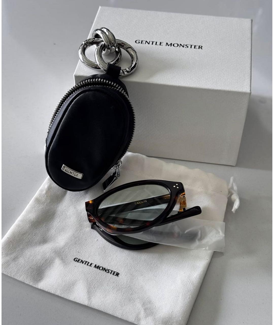 GENTLE MONSTER Голубые пластиковые солнцезащитные очки, фото 5