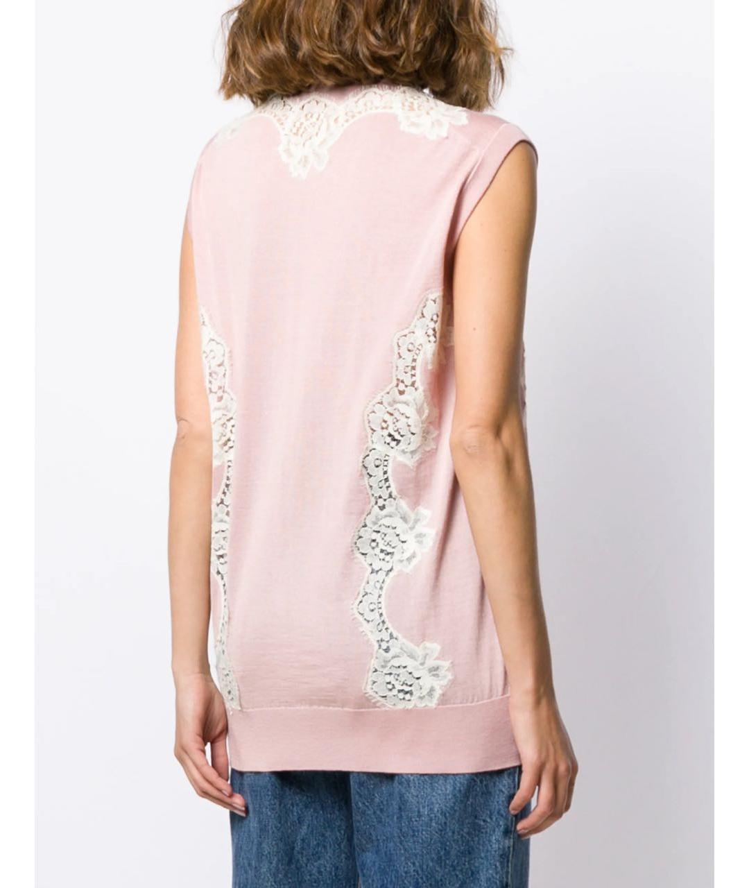 DOLCE&GABBANA Розовая жилетка, фото 3