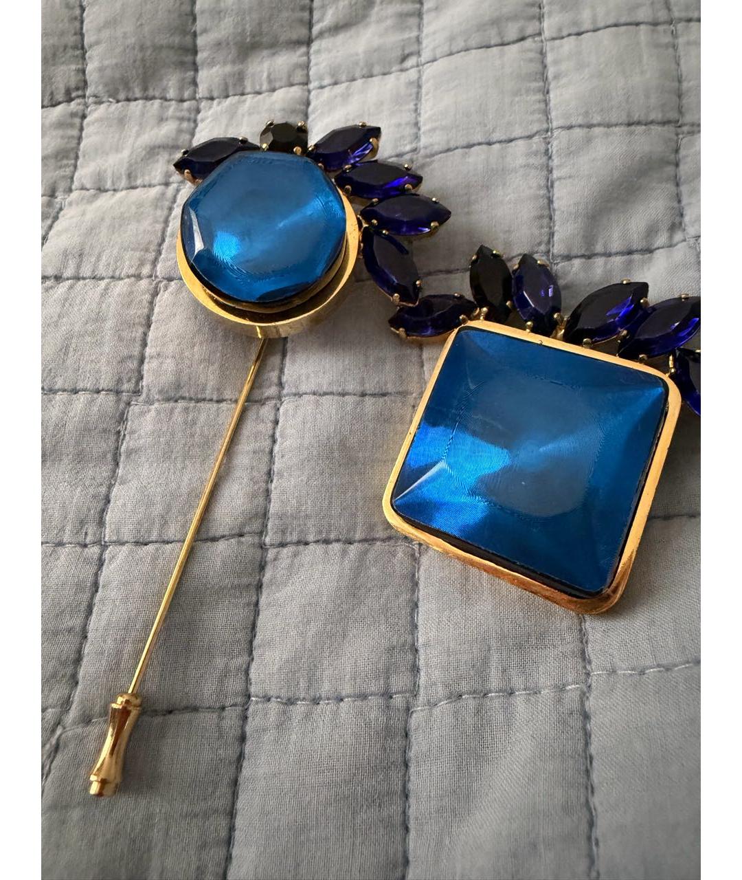 MARNI Синяя булавка / брошь, фото 2