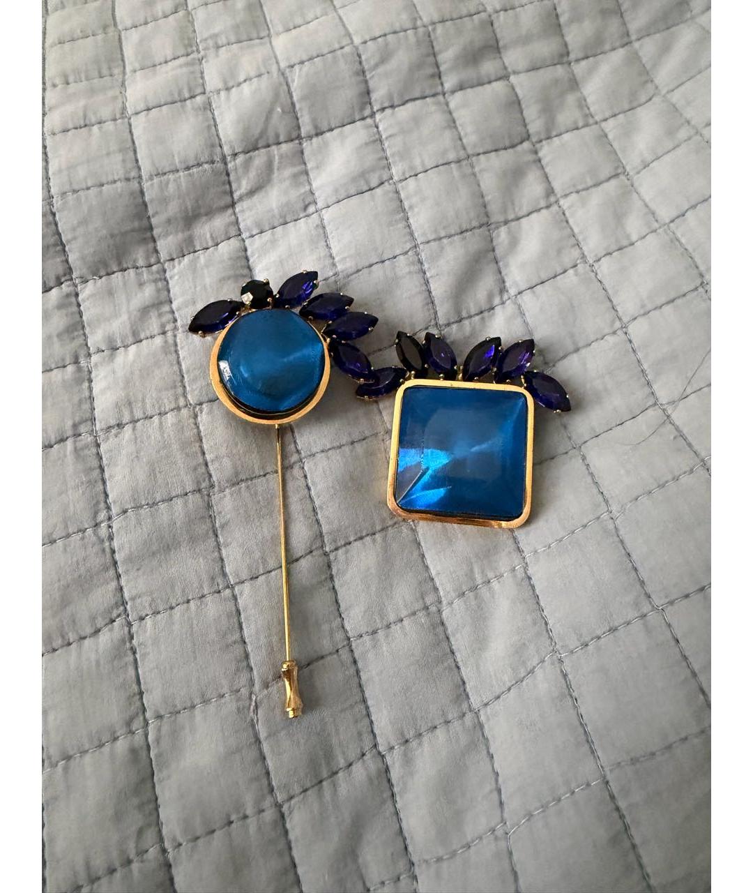 MARNI Синяя булавка / брошь, фото 4