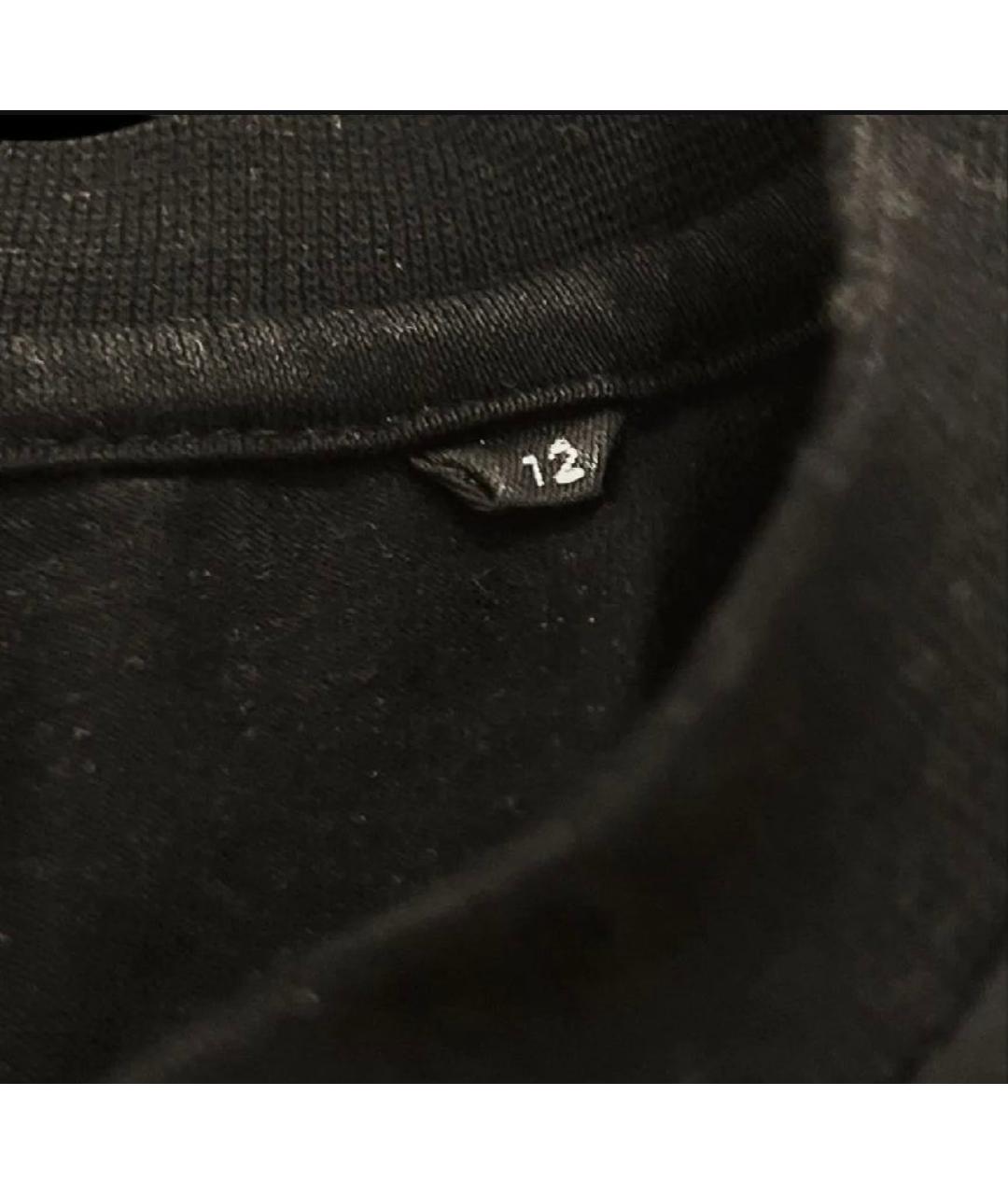 GIVENCHY Черная хлопковая детская футболка, фото 7