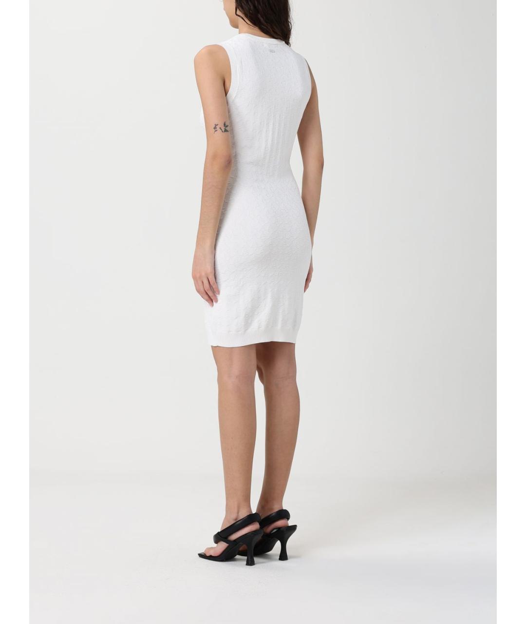 ARMANI EXCHANGE Белое полиамидовое повседневное платье, фото 2
