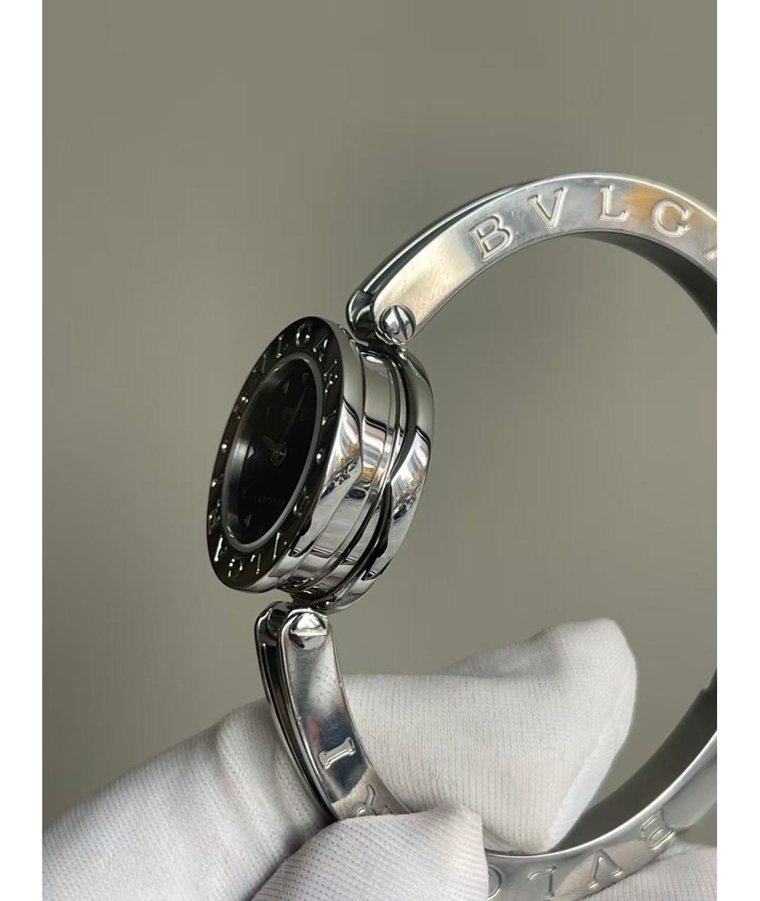 BVLGARI Серебряные металлические часы, фото 5