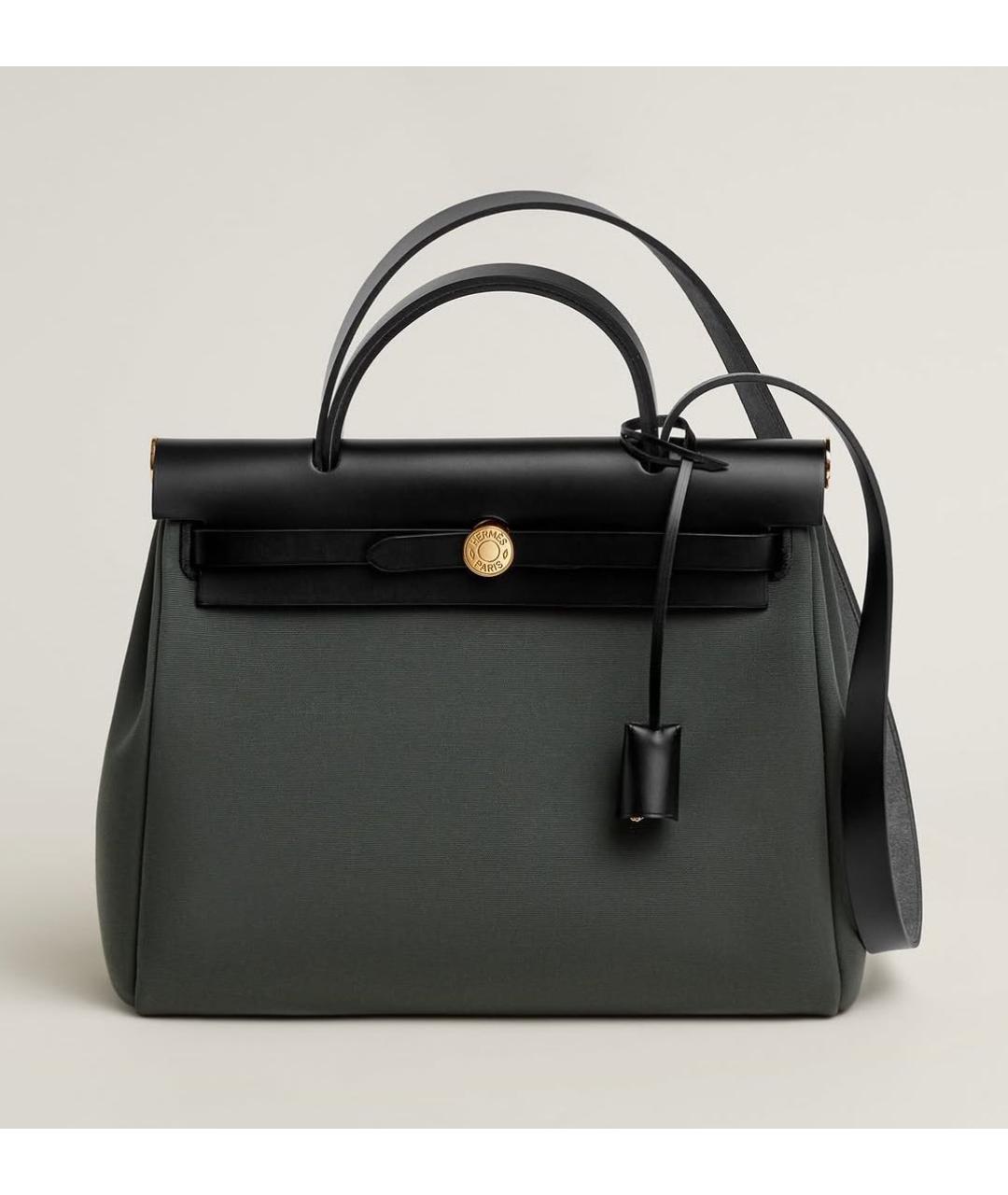 HERMES Хаки сумка через плечо, фото 9