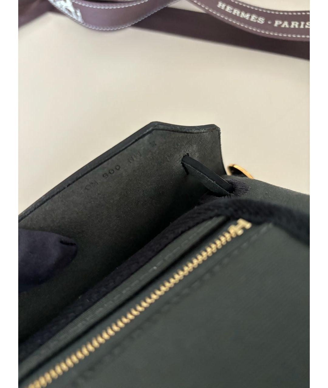 HERMES Хаки сумка через плечо, фото 7