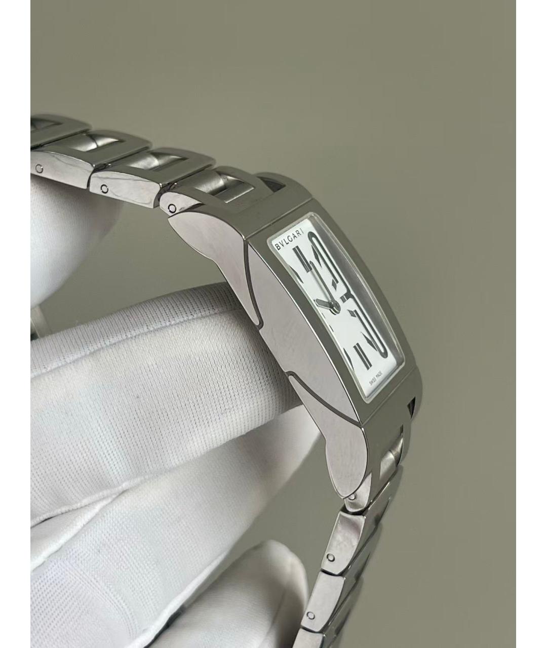 BVLGARI Серебряные металлические часы, фото 5