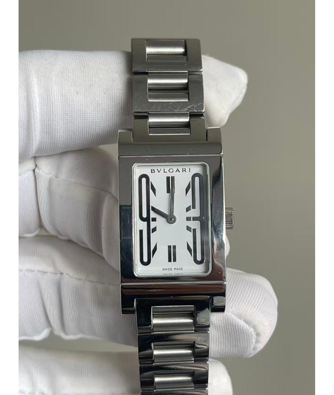 BVLGARI Серебряные металлические часы, фото 2