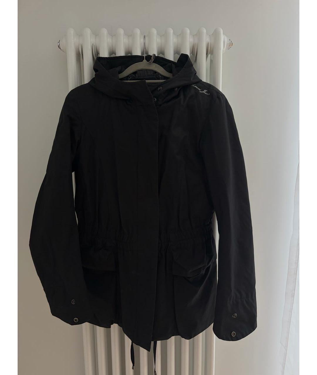 ARMANI JEANS Черная полиамидовая куртка, фото 6