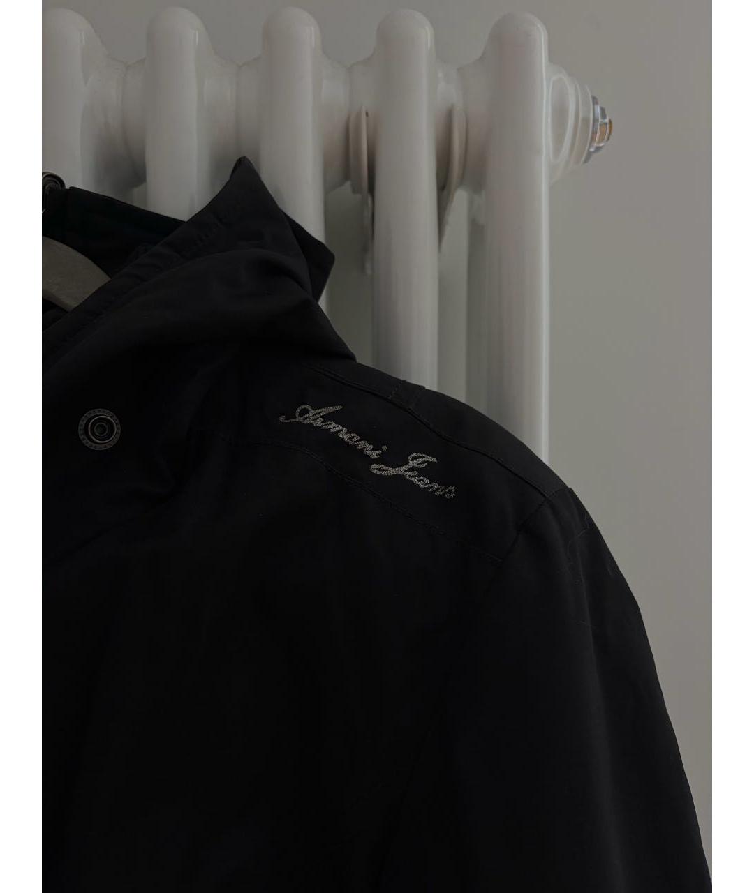 ARMANI JEANS Черная полиамидовая куртка, фото 5