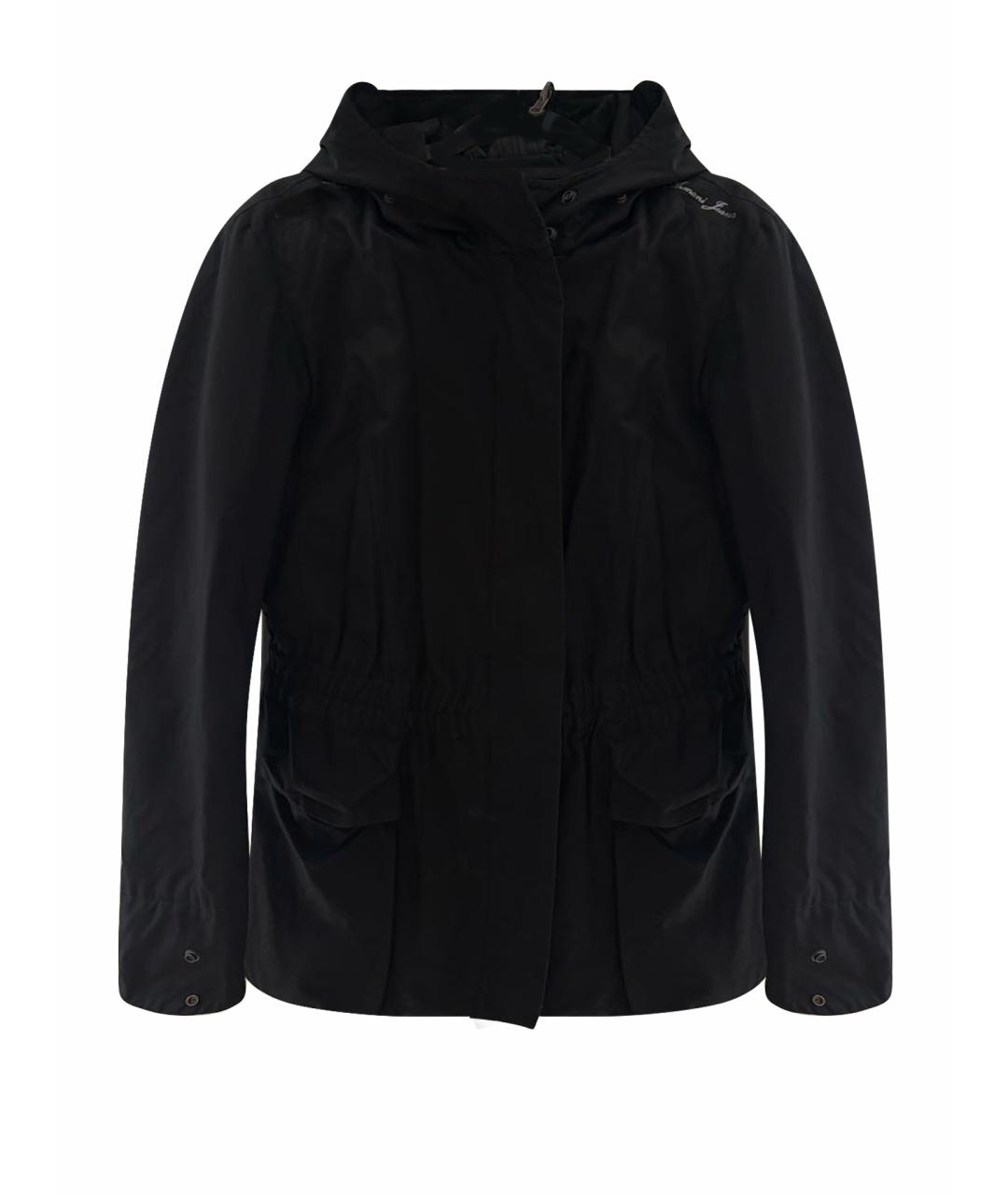 ARMANI JEANS Черная полиамидовая куртка, фото 1