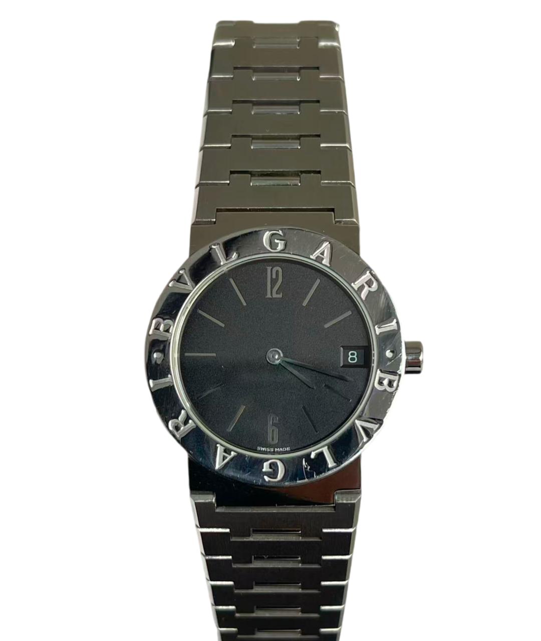 BVLGARI Серебряные металлические часы, фото 1