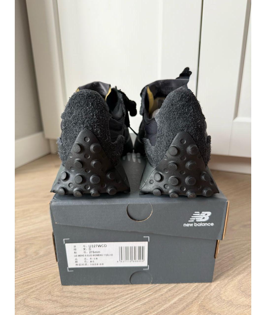 NEW BALANCE Черные низкие кроссовки / кеды, фото 2